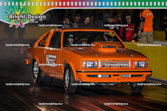King of the Hill Off Street Drag Racing @ Calder Park Drag Racing Fri 13 May 2016  (54316)  NOS UC SSAA 1185 ROB CARR