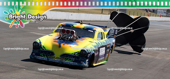 Slamfest @ Fuchs SC Raceway Portland Rnd2 SAT 16 Feb 2013 Bright Design (4033)  MIKE TRAHAR