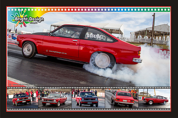 4794 red torana 20x30 Mutli Image traditional setup master with 5 flim strip images