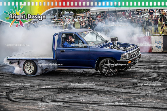 Summernats 34 Friday 7 Jan 2022  BDMP3070  HIJACKED BURNOUT