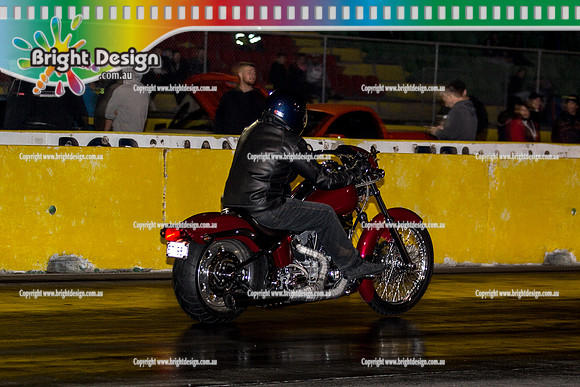 King of the Hill Off Street Drag Racing @ Calder Park Drag Racing Fri 13 May 2016  (54356)  BIKE ET981