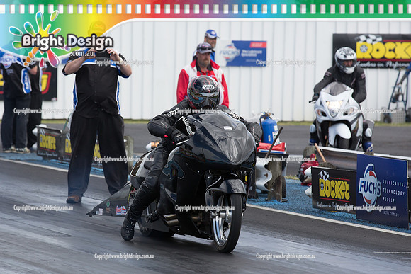 Summit Sportsman Series Rnd 1 Drag Racing 17 Jan 2015 @ Portland  (10118)  BIKE