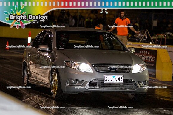 King of the Hill Off Street Drag Racing @ Calder Park Drag Racing Fri 13 May 2016  (54381)  XJJ046