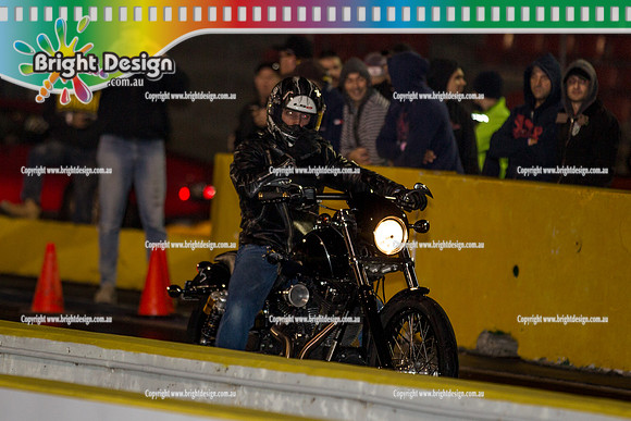 King of the Hill Off Street Drag Racing @ Calder Park Drag Racing Fri 13 May 2016  (54359)  BIKE #5
