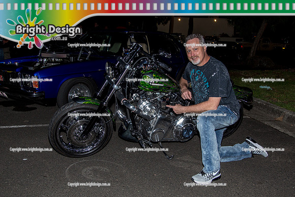 Kingpin Street Outlaws meet n greet with Street Beast 'Doc' @ Manhatten Hotel 18 feb 2016 (1137)  BIKES