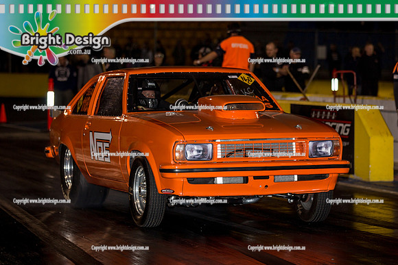 King of the Hill Off Street Drag Racing @ Calder Park Drag Racing Fri 13 May 2016  (54318) NOS UC SSAA 1185 ROB CARR