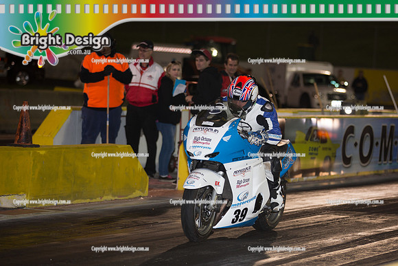 ANDRA Street Outlaws Drag Racing Quals Rnd 4 @ Calder Park  5 August 2014 (22992)  BIKE