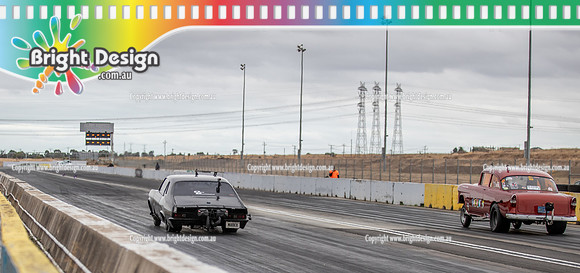 Street Outlaws NPK No Prep Kings vs Australia @ Calder D2 19 March 2023 (148464) SHAWN MURDER NOVA 5776 HAYWIRE ASH HAYLEY