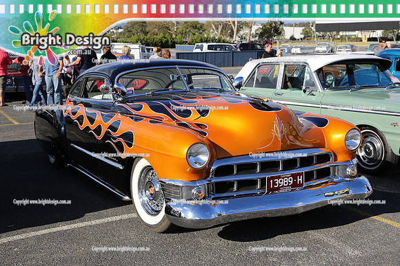 Classic & Rod Club of Vic @ Luna Drive In Feb 2 2013 Bright Design (1006)  13989H