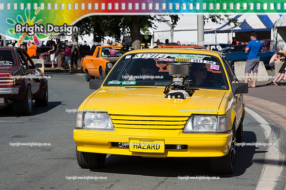 Summernats 28 Thursday 1 Jan 2015  BD__0091  HAZARD