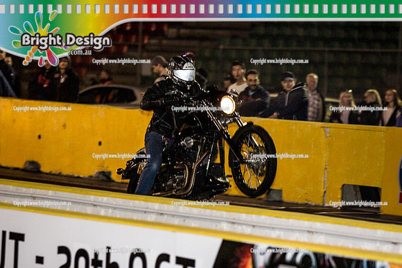 King of the Hill Off Street Drag Racing @ Calder Park Drag Racing Fri 13 May 2016  (54360)  BIKE #5