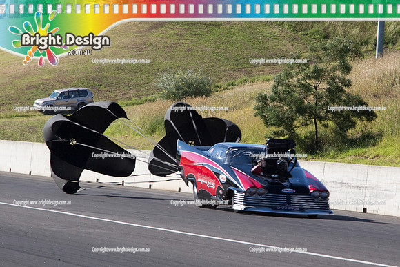 X-Champs @ Sydney Dragway SUN 4 May 2014  (6785)  TD 4 PETER KAPIRIS BROS RACING  TOP DOOR SLAMMER
