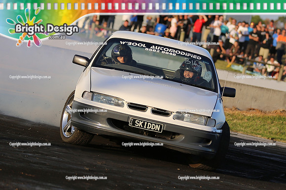 Fuchs Raaceway Portland Slamfest Rnd2 FRI 15 Feb 2013 Bright Design (1105)  SKIDDN