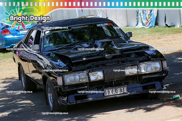 Summernats 26 - SUN 6 Jan 2013 Bright Design (2455)  IXA834