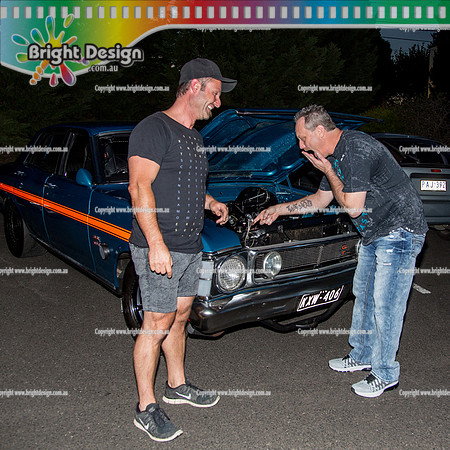 Kingpin Street Outlaws meet n greet with Street Beast 'Doc' @ Manhatten Hotel 18 feb 2016 (1121)  KXW406  STEVE BEZZINA SQUARE