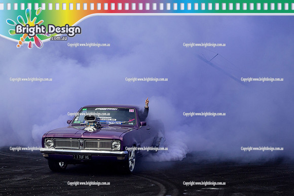 Summernats 28 Sunday 4 Jan 2015  BD  (8101)  1TUFHG BURNOUT