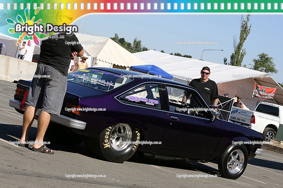 Summernats 26 - SUN 6 Jan 2013 Bright Design (1039)  ILP391 PROPIPES