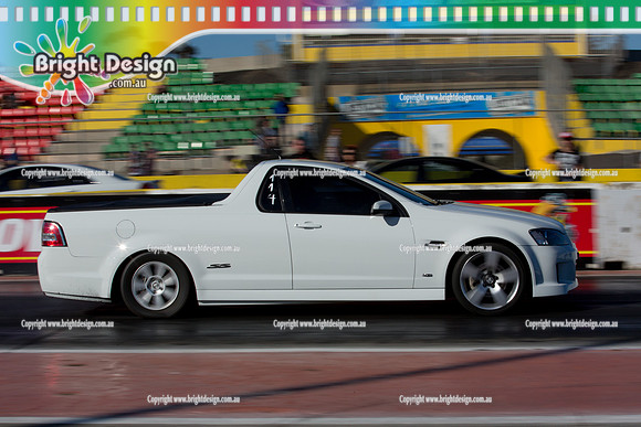 ANDRA Street Outlaws Drag Racing Quals Rnd 5 @ Calder Park 24 September 2014 (25047)  AAJ141