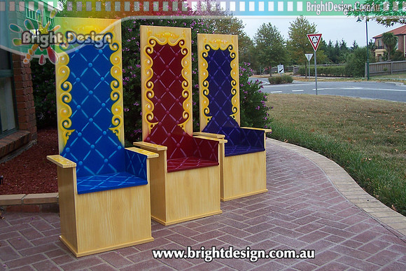 In Lollypops Indoor Play Centre Custom Airbrushed Childrens Birthday Chairs for Indoor Playground www