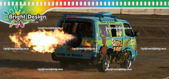 BD20 - Avalon 5k Burnout Comp 21 April 2012 (2011)  AJ27NS  SCOBBY DOO