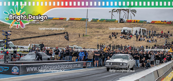 Street Outlaws NPK No Prep Kings vs Australia @ Calder D2 19 March 2023 (148587) JOHN DOE SCOTT Taylor FAIRXW FRANK DANDY ENGINES
