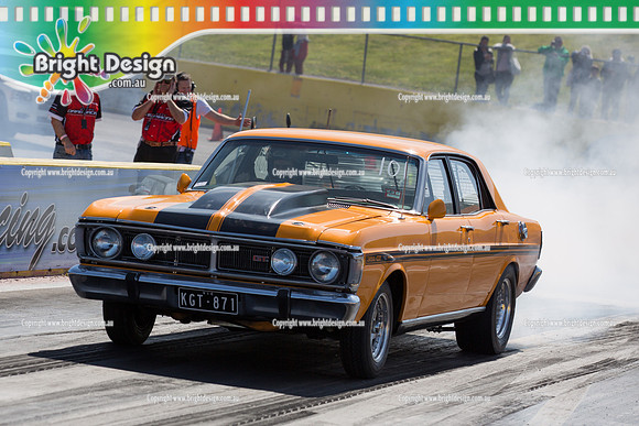 ANDRA Street Outlaws Drag Racing Quals Rnd 5 @ Calder Park 24 September 2014 (24006)  KGT871