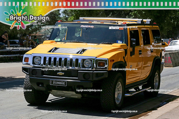 Summernats 26 - SUN 6 Jan 2013 Bright Design (2459)  ZOMBIE