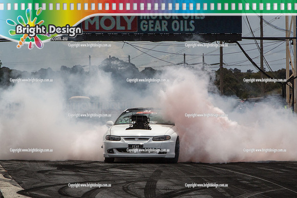 Summernats 28 Sunday 4 Jan 2015  BD  (7998)  FEAR BURNOUT