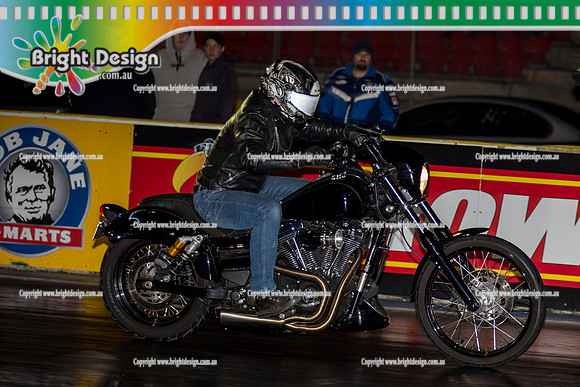 King of the Hill Off Street Drag Racing @ Calder Park Drag Racing Fri 13 May 2016  (54363)  BIKE #5