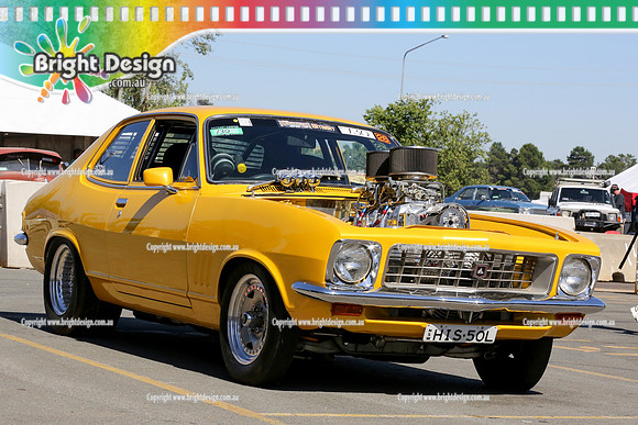 Summernats 26 - SUN 6 Jan 2013 Bright Design (1052)  HIS50L