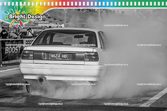 Funday Sunday @ Calder Park Drag Racing 1 June 2025 (181003) B&W 9624H8