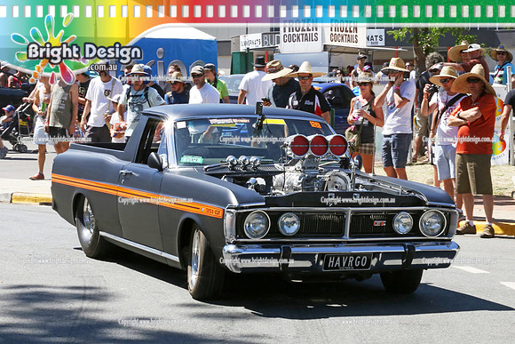 Summernats 26 - SAT 5 Jan 2013 Bright Design (1028)  HAVRGO