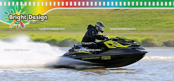 Victorian Drag Boat Club 6 sec Hydro Shoot Out Club Race Day 19 April 2013 Bright Design  (1528) 1 JETSKI