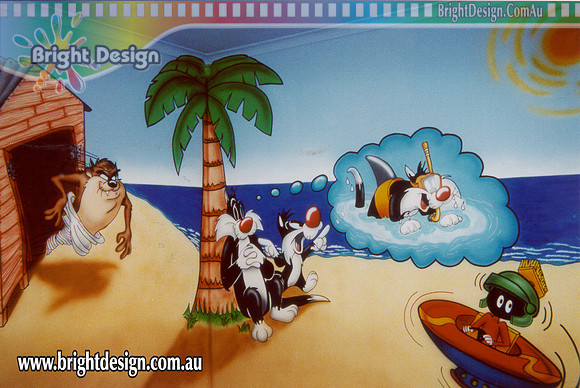 Internal Bedroom Wall Mural Custom Airbrushing by Bright Design Airbrush Studio (2)