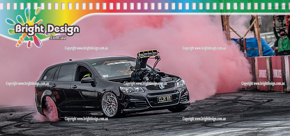 Summernats 34 Thursday 6 Jan 2022  BDMP2183  CLIKB8 BURNOUT