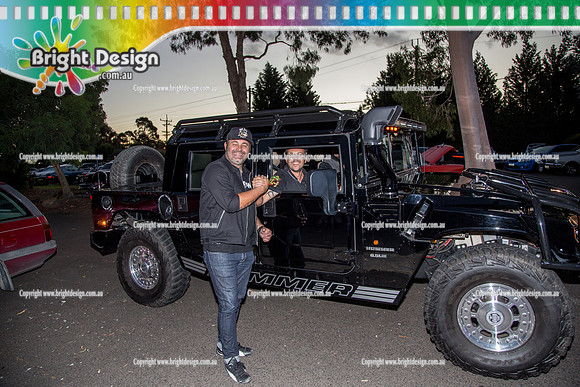 Kingpin Street Outlaws meet n greet with Street Beast 'Doc' @ Manhatten Hotel 18 feb 2016 (1106)  HUMMER