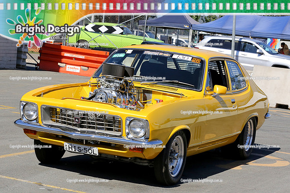 Summernats 26 - SUN 6 Jan 2013 Bright Design (1050)  HIS50L