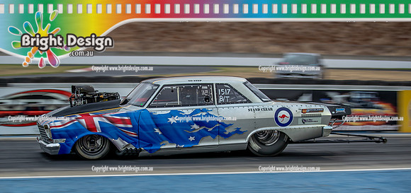 Street Outlaws NPK No Prep Kings vs Australia @ Calder D2 19 March 2023 (149181)-2 1517 DANIEL CAMILLERI RACING