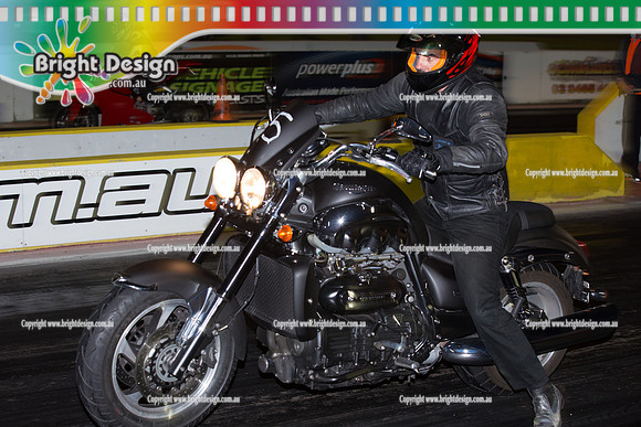 ANDRA Street Outlaws Drag Racing Quals Rnd 4 @ Calder Park  5 August 2014 (23356)  BIKE