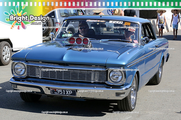 Summernats 26 - SUN 6 Jan 2013 Bright Design (1043)  351XP