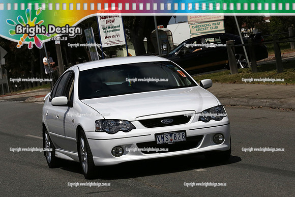 Boosted Falcon Cruise for Charity @ Dandenong  Oct 28 2012  (1003) XNS828