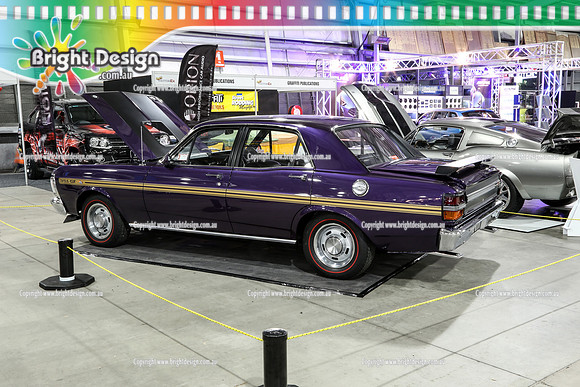 Melbourne MotorEX  July 2014  Bright Design  (437)  TBC