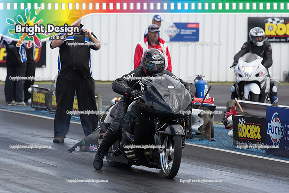 Summit Sportsman Series Rnd 1 Drag Racing 17 Jan 2015 @ Portland  (10117)  BIKE