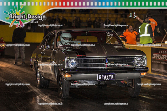 King of the Hill Off Street Drag Racing @ Calder Park Drag Racing Fri 13 May 2016  (54367)  KRAZYK