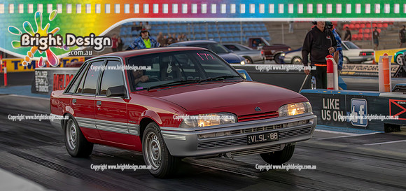 Fast Friday & Roll Racing @ Calder Park Drag Racing 28 February 2025 (178757) VLSL88
