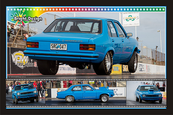 BLUE TORRIE 20x30 Mutli Image traditional setup master with 5 flim strip images
