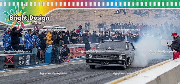 Street Outlaws NPK No Prep Kings vs Australia @ Calder D2 19 March 2023 (148429) MURDER NOVA