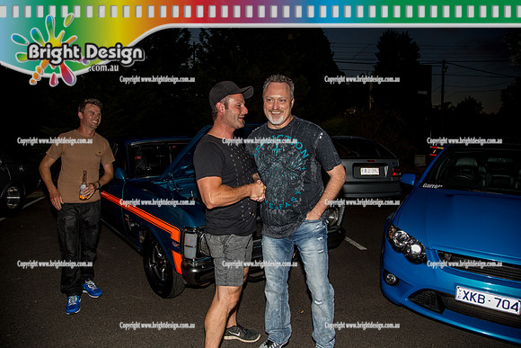Kingpin Street Outlaws meet n greet with Street Beast 'Doc' @ Manhatten Hotel 18 feb 2016 (1120)  KXW406  STEVE BEZZINA