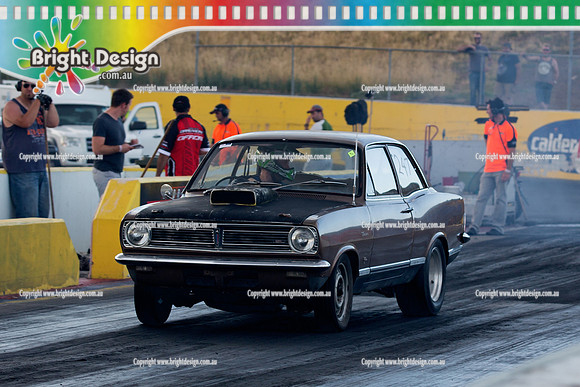 ANDRA Street Meet @ Calder Park Raceway  FRI 10 Jan 2014  (5967)  HB TORANA BROWN