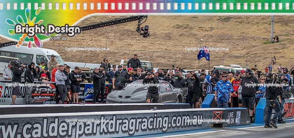 Street Outlaws NPK No Prep Kings vs Australia @ Calder D2 19 March 2023 (148175) RPM 5402 JOHN RICCA